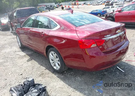 2017 Chevrolet Impala 1Lt from USA, damaged, VIN 1G1105S34HU136928